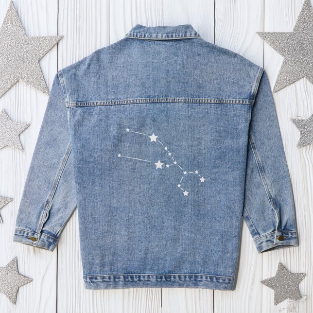 Taurus Zodiac Constellation Jeansjacke (Von Creator hochgeladen)