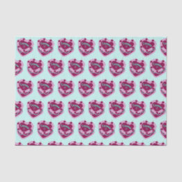 Taurus Zodiac Coquette Herz Birthday Cake Seidenpapier