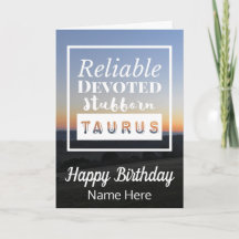 Taurus Zodiac Fun Charakteristika Geburtstag