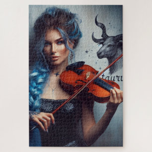 Taurus Zodiac Musician Violin