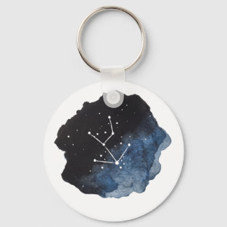Taurus Zodiac Sign Constellation Star Galaxy Schlüsselanhänger