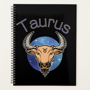 Taurus Zodiac Signature Calendar Planer