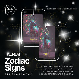 Taurus Zodiac Signs Celestial Air Freshener Autolufterfrischer
