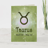 Taurus Zodiac Star Sign U Auswahl Farbe