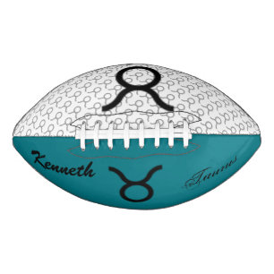 Taurus Zodiac Symbol Standard von Kenneth Yoncich Football
