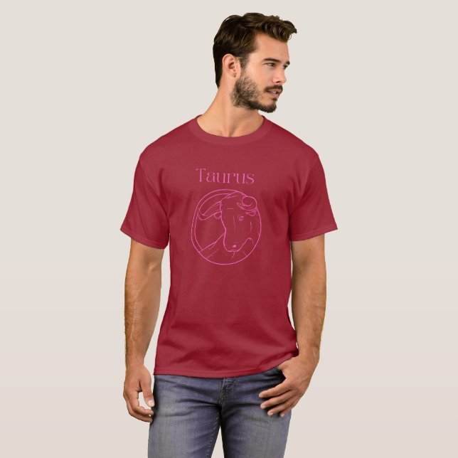 Taurus Zodiac T - Shirt (Vorne ganz)