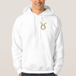Taurus Zodiac - Tribal Gold Hoodie