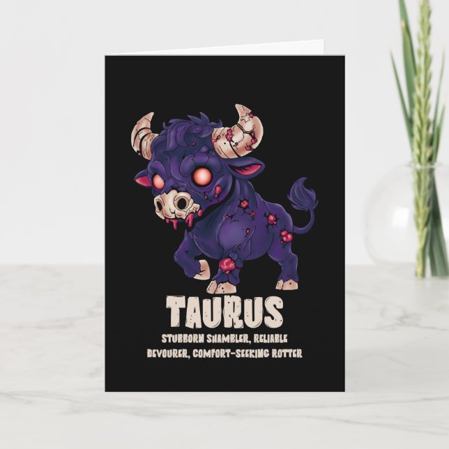 Taurus Zombie Karte (Vorderseite)