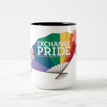 Tausche Pride-Becher mit Sakura-Blumen
