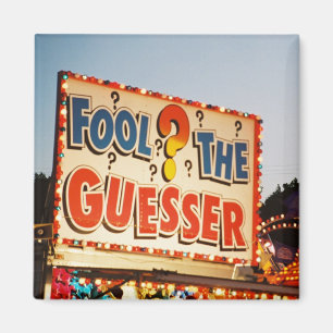 Täuschen Sie das Guesser Magnet
