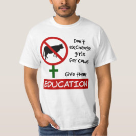 Tauschen Sie keine Mädchen gegen Kühe aus, geben S T-Shirt