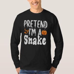 Täuschung Ich Bin Eine Schlange Halloween Kostüm P T-Shirt