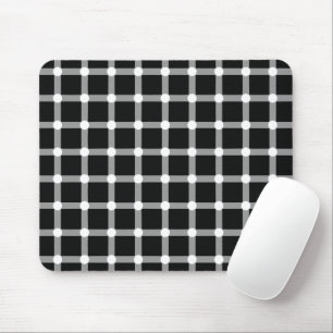 Täuschungs-Entwurfs-verschwindene schwarze Flecken Mousepad