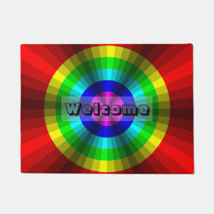 Täuschungs-Regenbogen-Fußmatte Fußmatte