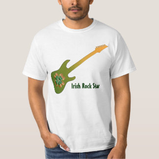 Täuschungs-Rock-irisches Rockstar-T-Shirt T-Shirt