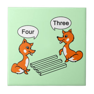 Täuschungs-Trick Fliese