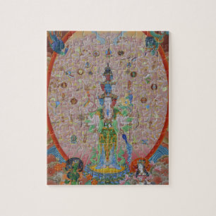 Tausend-Bewaffnetes Avalokiteshvara Puzzlespiel