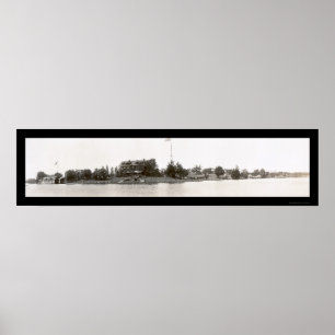 Tausend Foto 1912 der Insel-NY Poster