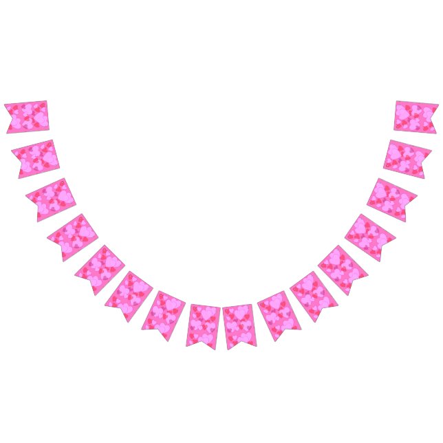 Tausend Herz Wimpelkette (Alle)