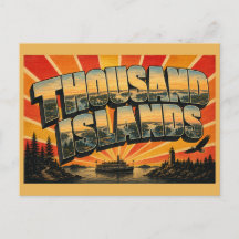 Tausend Inseln New York Flussinseln Wald Kunst