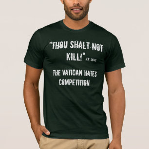 Tausend shalt nicht Tötung T-Shirt