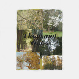 Tausende Eichen landschaftlich mit Eichen und imme Fleecedecke