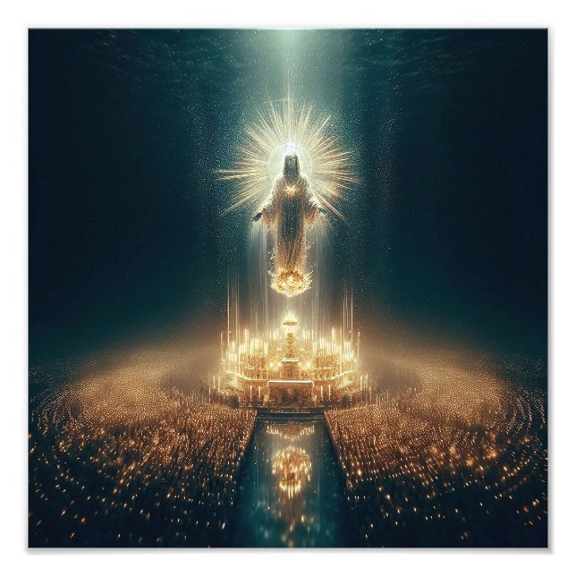 Tausende Gebete Fotodruck (Vorne)