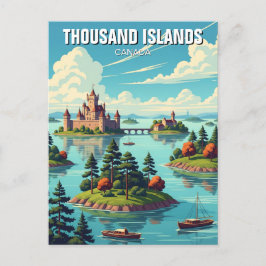 Tausende Inseln Ontario Kanada Postkarte