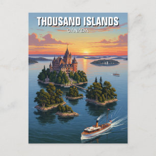 Tausende Inseln Ontario Kanada Postkarte