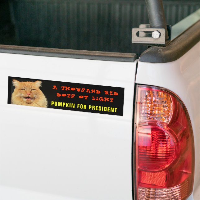 Tausende rote Punkte für den Präsidenten Autoaufkleber (Auf Lkw)