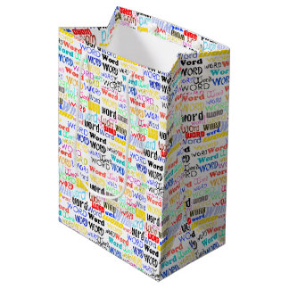 Tausende Wörter - 1000 Wörter Mittlere Geschenktüte