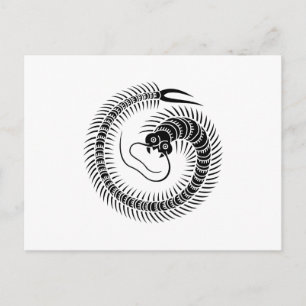 Tausendfüßler-Kreis Postkarte