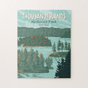 Tausendinseln Nationalpark Kanada Vintage