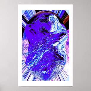 Tautropfen-Kunst Poster