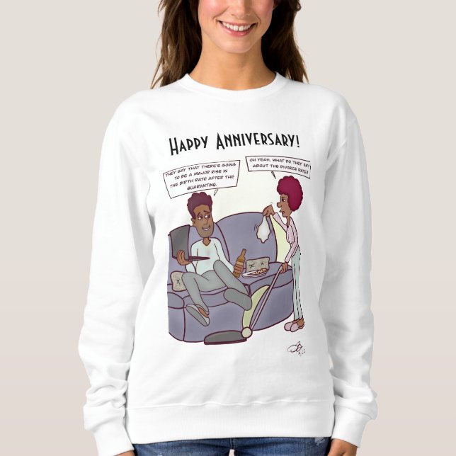 Taux de divorce Sweatshirt blanche des femmes (Devant)