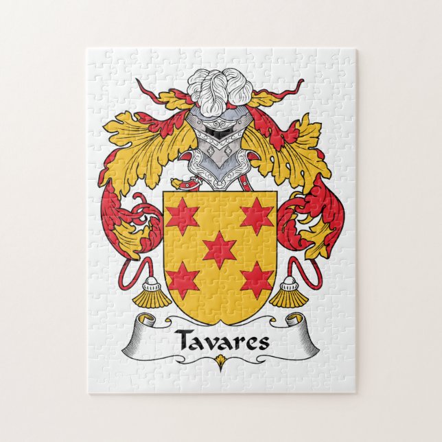 Tavares Familienwappen (Vertikal)