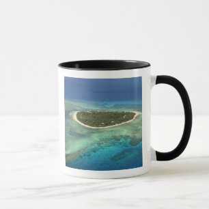 Tavarua-Insel und Korallenriff, Mamanuca-Inseln Tasse