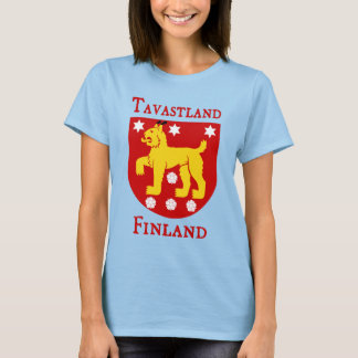 Tavastland (Häme) (Tavastia), Finnland (Suomi) T-Shirt
