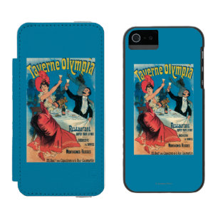 Taverne Olympia-förderndes Plakat Incipio Watson™ iPhone 5 Geldbörsen Hülle