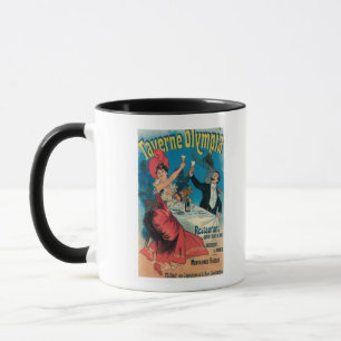 Taverne Olympia-förderndes Plakat Tasse