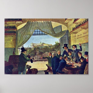 Taverne-Szene durch Cornelius Peter Von (beste Poster