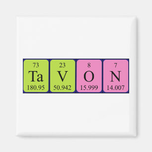Tavon Periodenmagnet Magnet