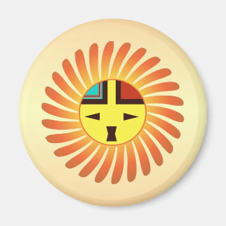 Tawa Kachina - Kühlschrank Sunface Magnet