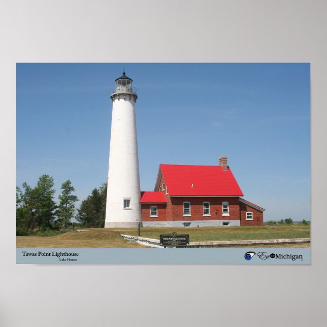 Tawas Point Lighthouse - Michigan Poster (Vorne)