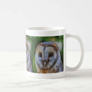 Tawnschale in Pointillismus Art Kaffeetasse