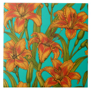 Tawny Dailily Blume Fliese