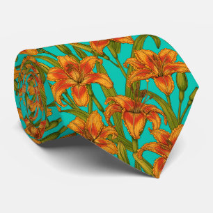 Tawny Dailily Blume Krawatte