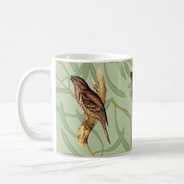 Tawny Frogmouth Australian Bird Kaffeetasse (Links)