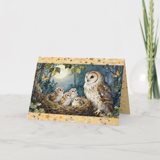 Tawny Nest Karte (Vorderseite)