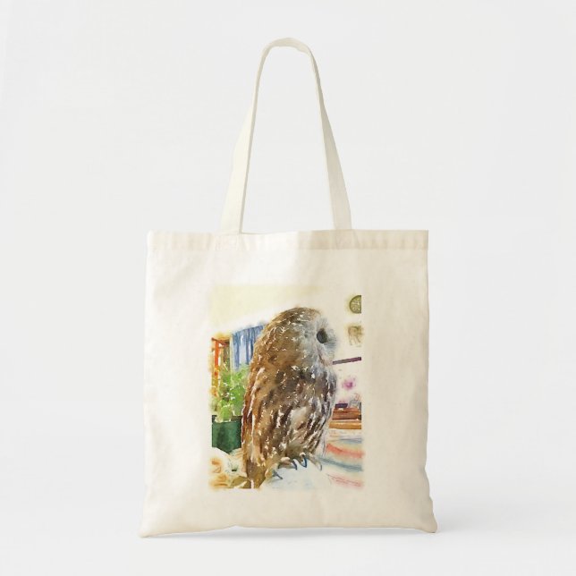Tawny owl tote bag tragetasche (Vorne)